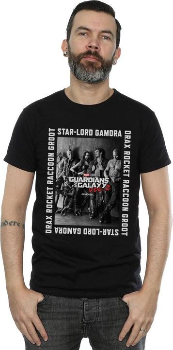 Image du produit - T-shirt GUARDIANS OF THE GALAXY FRAMED POSTER - Homme (XL)