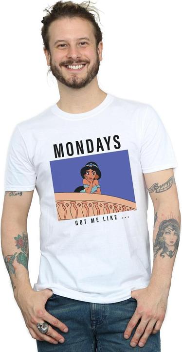 Produktbild Disney Princess Jasmine Mondays Got Me Like TShirt (4XL)