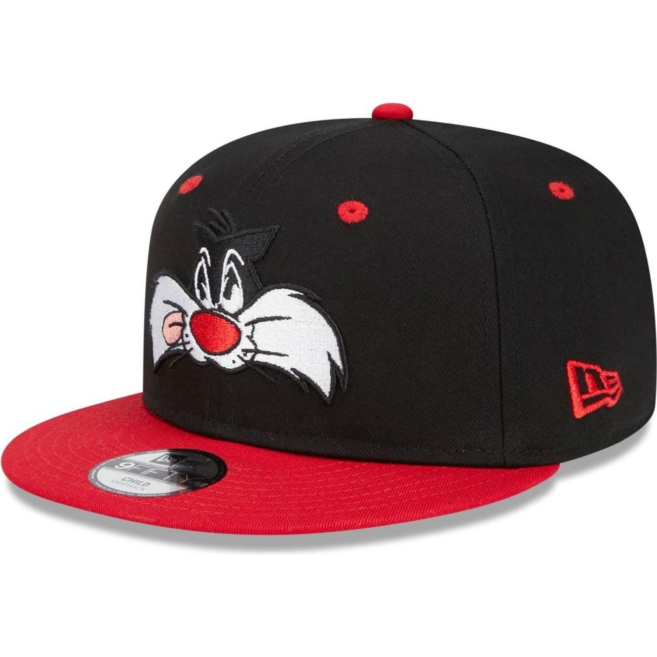 Thumbnail - New Era, Jungen, Cap, 9Fifty Snapback Kinder Cap - LOONEY TUNES Sylvester, Schwarz, (53, 52 C, 54 C)
