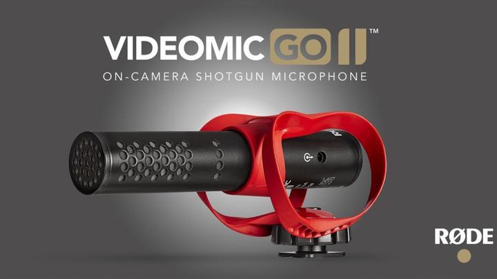 Actual product image RØDE VideoMic GO II