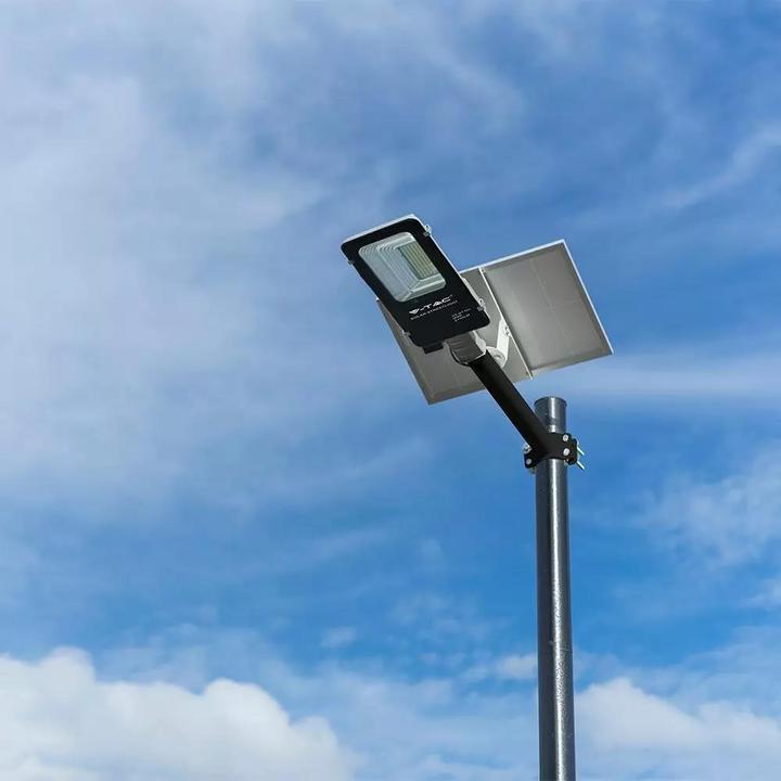 Actual product image V-TAC Solar street light 50W LED IP65 VT-ST200 6000K 4000lm (4000 lm, IP65)