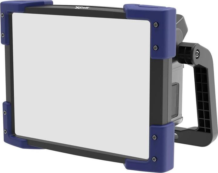 Lampe, 1x Adapter für Bosch 18V prof. Serie (blau) (weitere Adapter optional), 1x Adapter für Makita BL 18xx