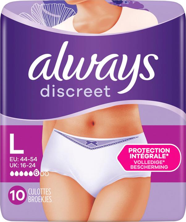 Produktbild Always Discreet (40 x, Large)