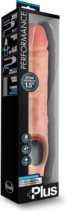 Actual product image Blush Performance Penis Sleeve Flesh 25.4 cm