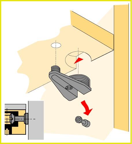 Produktbild Hettich Exzenter-Verbindungsbeschlag VB 20 / 21 (Verbindungsbeschlag, 200 Stk.)