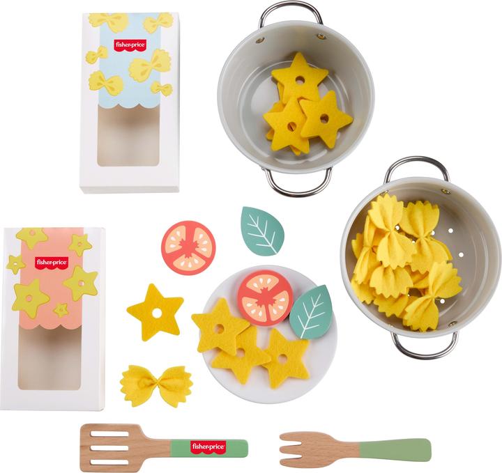 Productafbeelding Fisher-Price Pasta-Kochset aus Holz