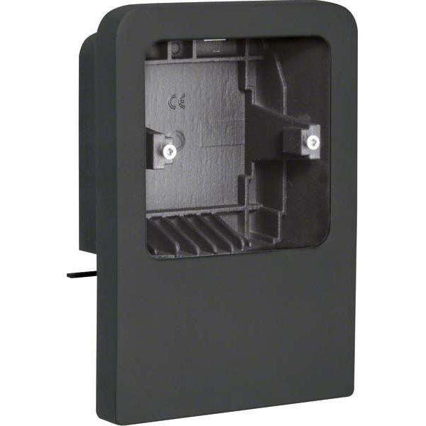 Hager, Kabelschutz + Kabelführung, SL200559119011 - Graphit - Kunststoff - CE - 102 mm - 171 mm (171 mm)