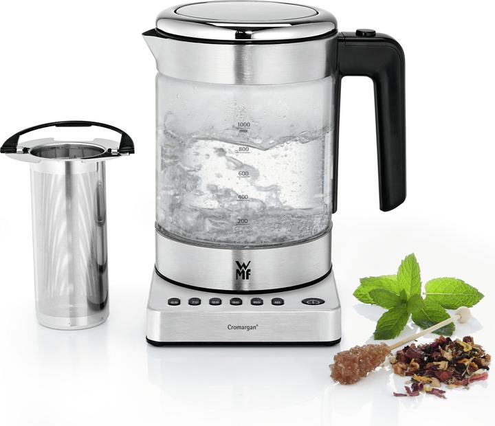 Image du produit WMF Kümi Vario Bouilloire en verre avec réglage de la température (413180012) (1 l)