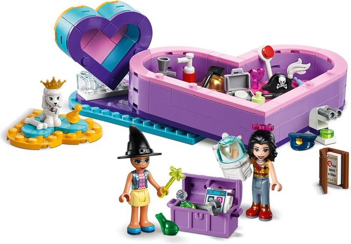 Actual product image LEGO Heart Box Friendship Set (41359, LEGO Friends)