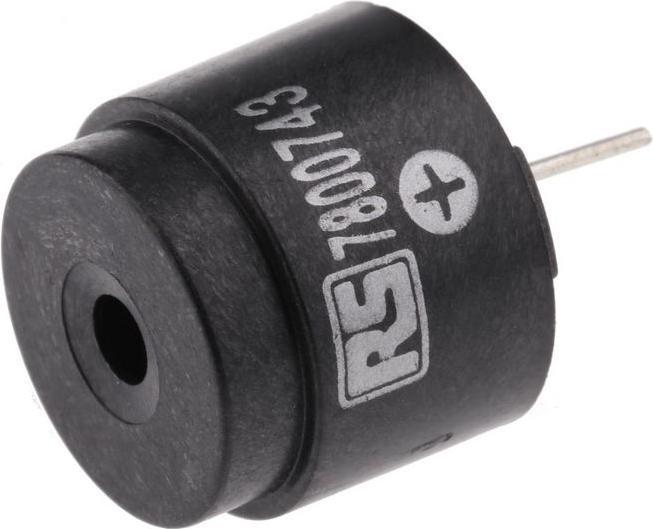 Actual product image RS PRO Piezo buzzer pack of 5 pieces