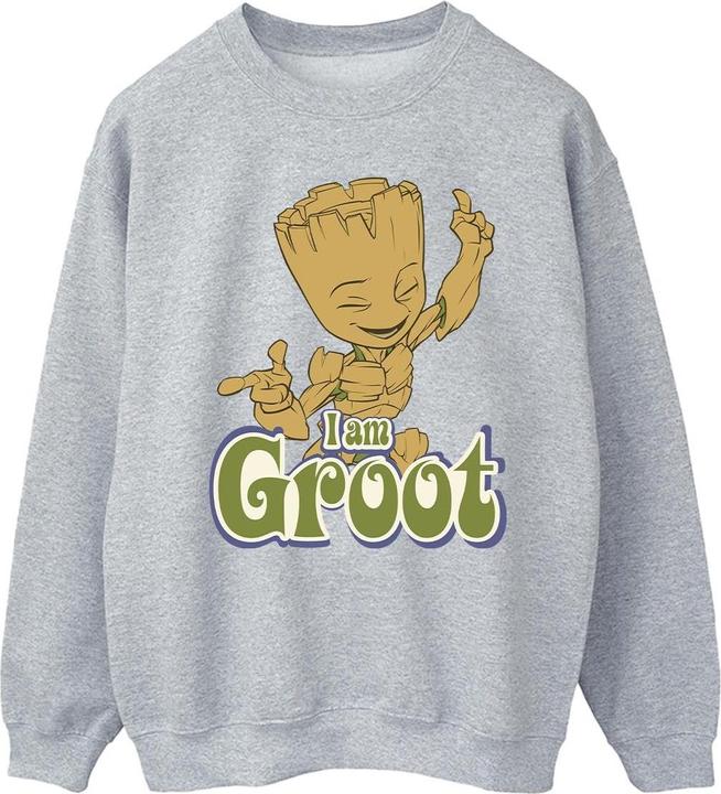 Actual product image Guardians of the Galaxy Mens Groot Dancing Sweatshirt (XL)