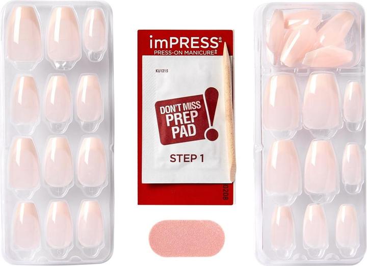 Produktbild KISS Impress (Kunstnägel, Transparent)