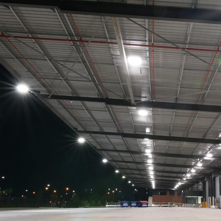 Produktbild Luxula LED-Hallenleuchte LX500135, HighBay, UFO, 100W, 10000lm, CCT, IP65 (10000 lm)