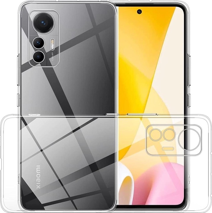 Actual product image Screenguard Xiaomi 12 Lite Flexible TPU Clear Case (Xiaomi 12 Lite)