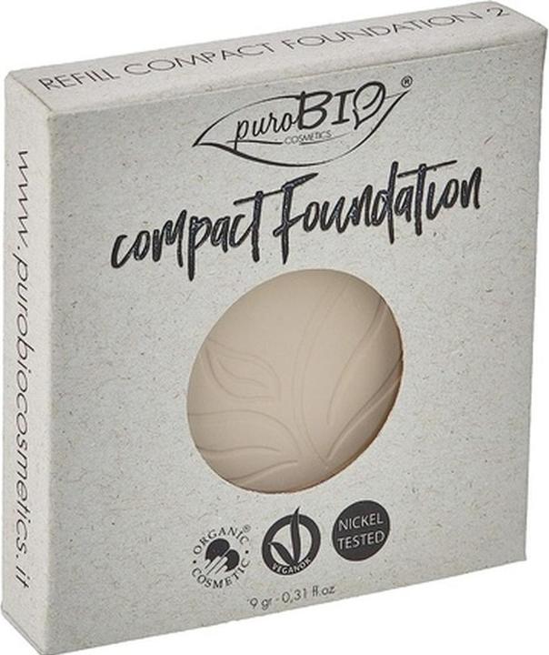 Actual product image Puro Bio Compact Foundation Refill No. 02 (No. 02)
