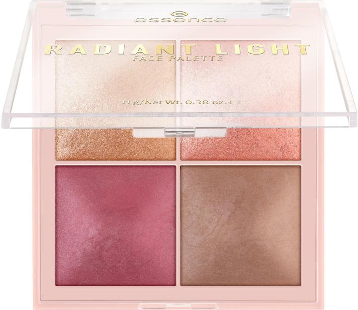 Produktbild essence Radiant Light (#AC7E6E, #B965, #D39674, #EC9887, 20, Bronzer, Highlighter)