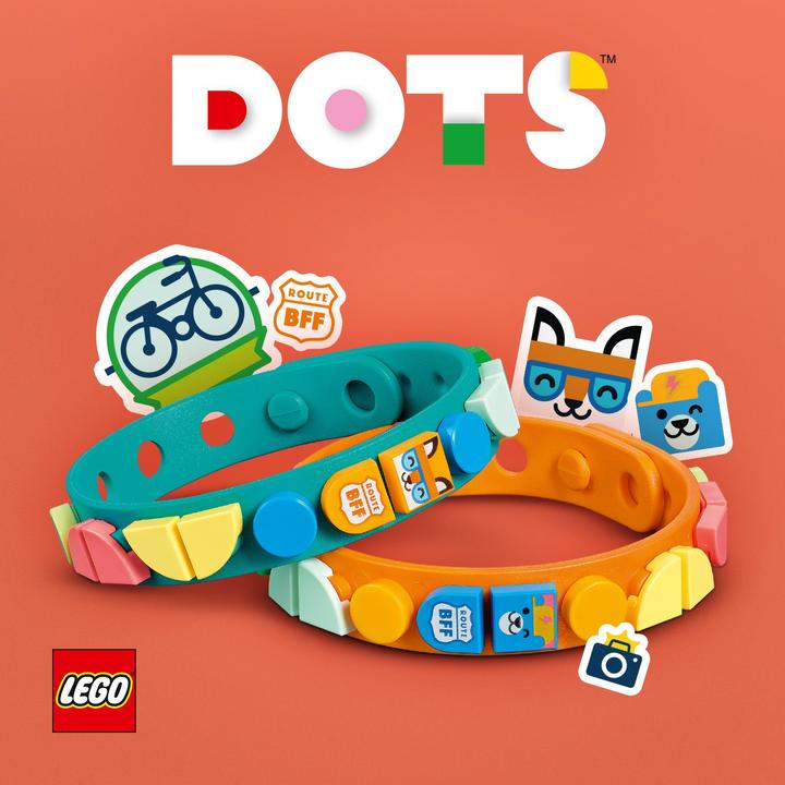 Produktbild LEGO Abenteuer Freundschaftsarmbänder (41918, LEGO Dots)