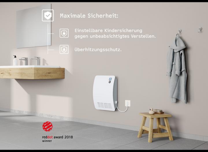 Immagine prodotto Stiebel Eltron Riscaldatore rapido CK 20 Premium, 2kW per circa 25 m², testato VDE, display LC, timer (2000 W)