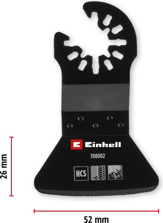 Actual product image Einhell Schaber
