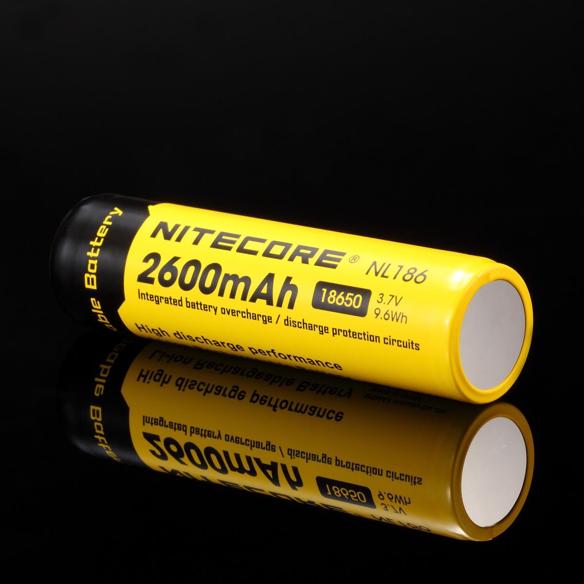 Thumbnail - Nitecore, Taschenlampe Zubehör, 18650 Rechargeable Battery 2600mAh