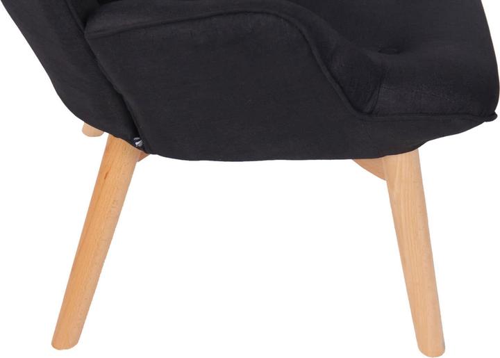 Image du produit CLP Lounger Durham tissu, noir