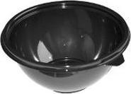 Actual product image Sabert Skål 500 ml Ø140 mm Round PET Sort låg på 39208,500 pcs/krt