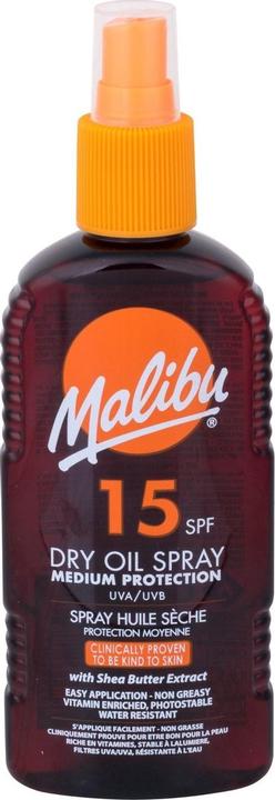 Image du produit Malibu Huile sèche en spray (Huile solaire, SPF 15, 200 ml)