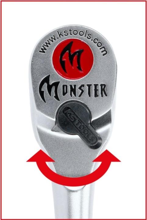 Produktbild KS Tools 1/4 Monster Umschaltknarre (1/4")