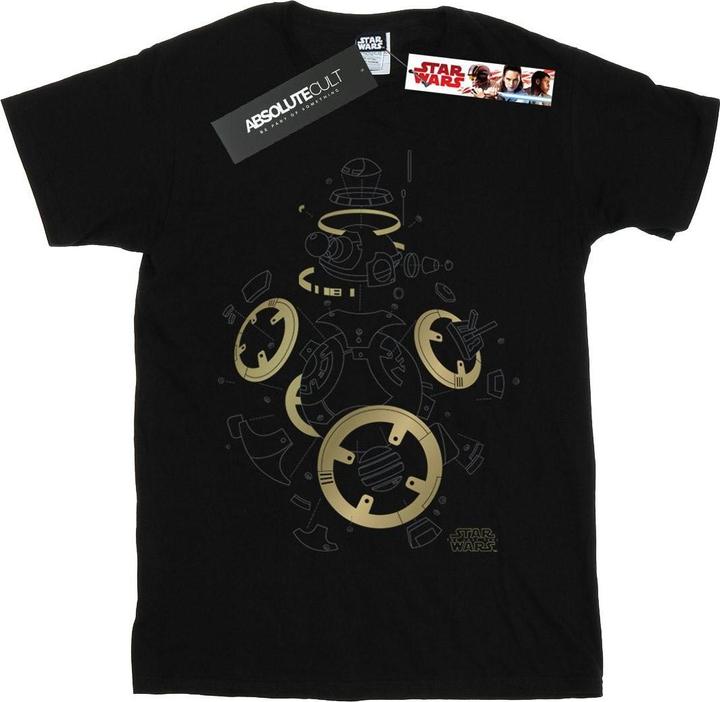 Immagine prodotto Star Wars The Last Jedi BB-8 Deconstructed Maglietta Ampia Donna (M)