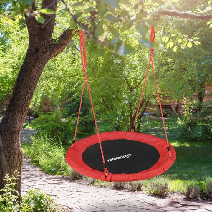Actual product image Relaxdays 90 cm Nest Swing