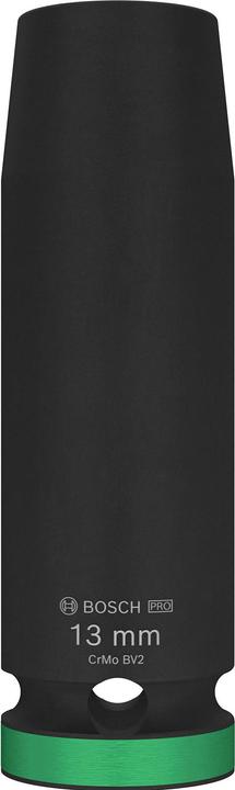 Produktbild Bosch Professional Zubehör PRO Impact Steckschlüsseleinsatz, 1/2", 13 mm, tief (13 mm)