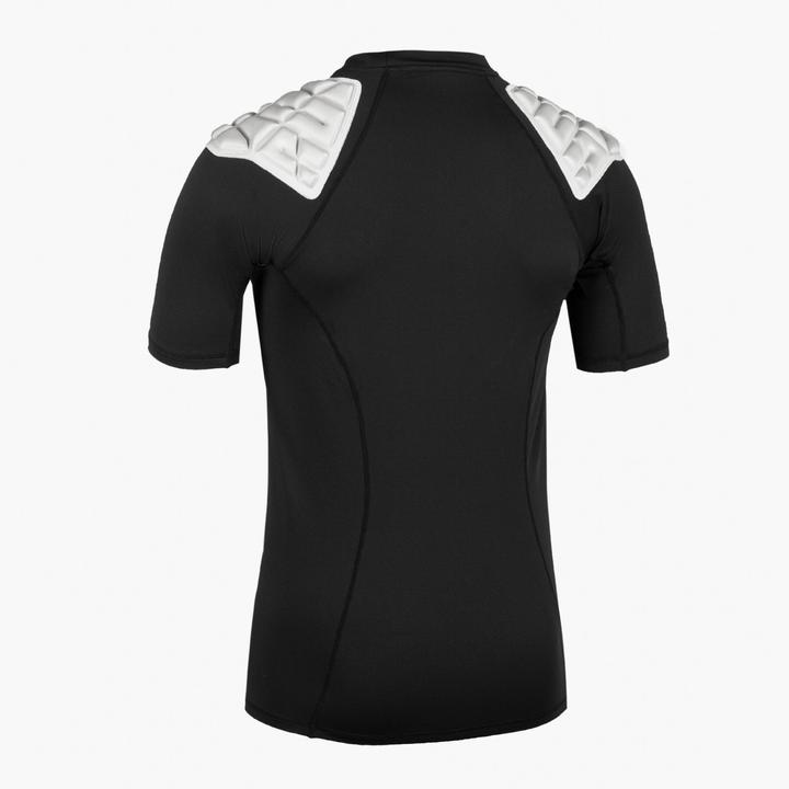 Image du produit Decathlon Épaulière de Rugby pour Femme - R500 noir/blanc (XS, Protège-poitrine, Modèle unique)