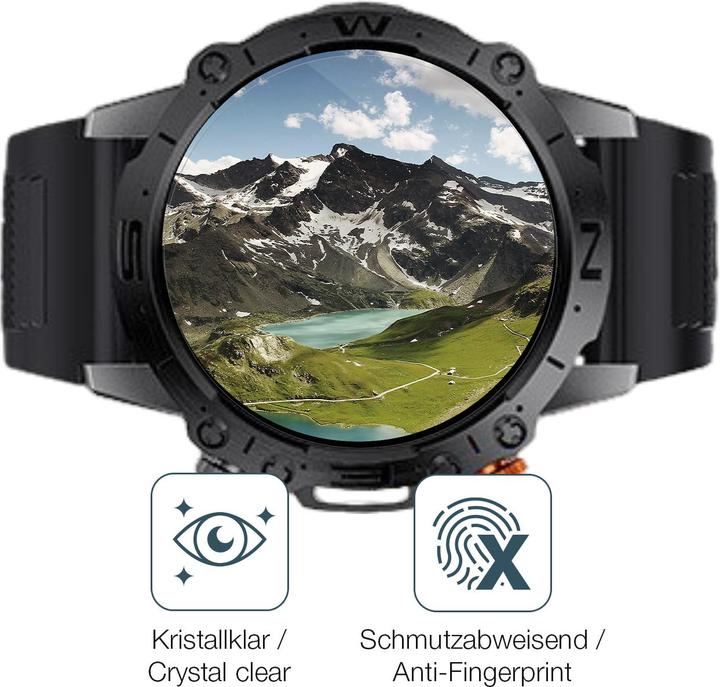 Produktbild Dipos Schutzfolie Klar für ESFOE DM2-IV 1.43 Zoll