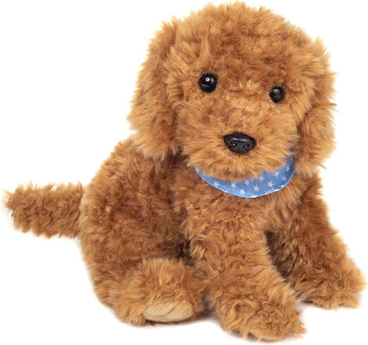 Actual product image Teddy Hermann Goldendoodle sitting, approx. 30 cm (23 cm)