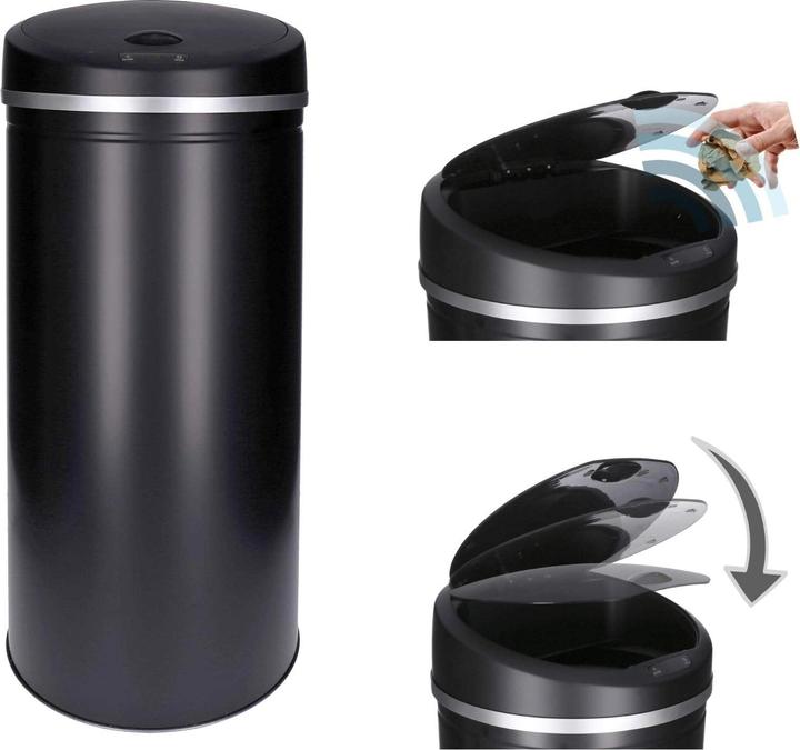 Produktbild Talk-Point Sensor Müll-Eimer, 50L, schwarz (50 l)