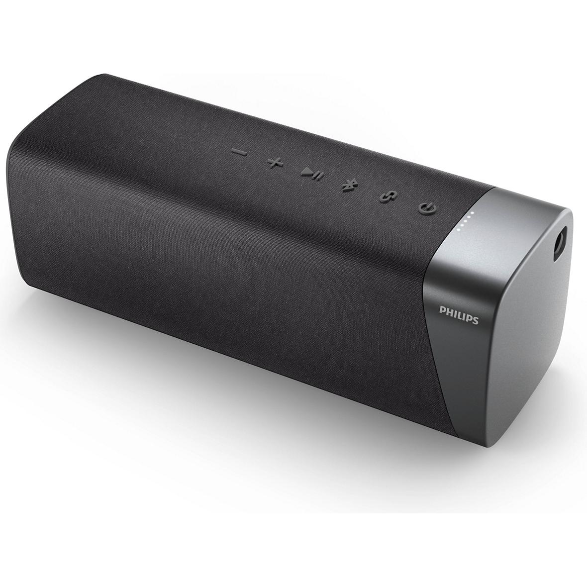 Philips TAS7505/00 (20 h, Akkubetrieb), Bluetooth Lautsprecher, Grau