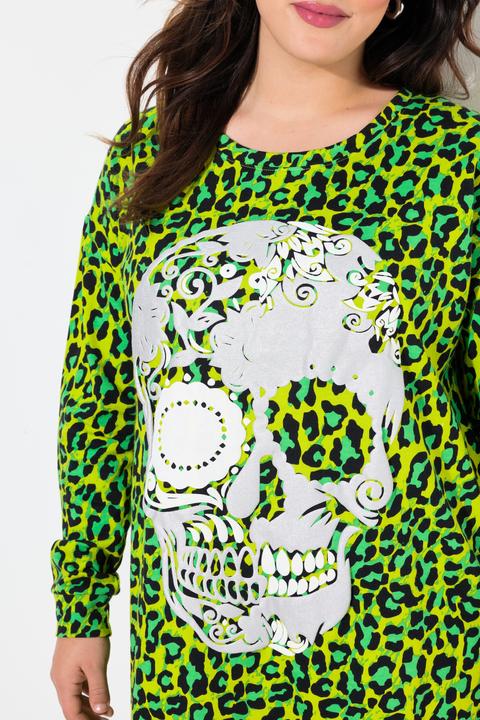 Produktbild Angel of Style Sweatshirt, Loose Fit, Color-Leo, Totenkopf (42)