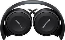 Actual product image Panasonic RP-HF100E Headphones Wired Head-band Calls/Music Black (Cable)