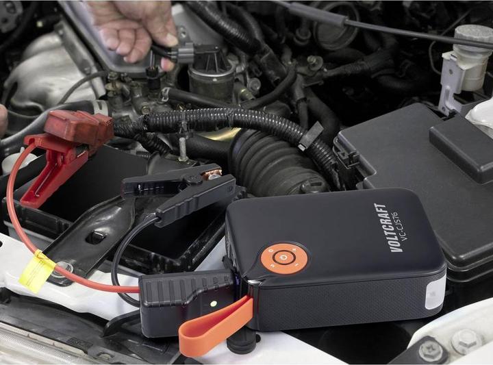 Productafbeelding Voltcraft Snelstartsysteem VC-CJS76 VC-16024485 Starthulpstroom (12 V)=300 A (600 A, 7200 mAh)