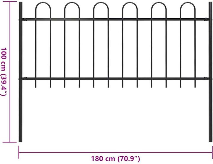 Produktbild vidaXL Zaunpaneel