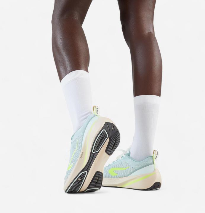 Produktbild Kiprun Laufschuhe Damen - Cushion 500 grün (38)