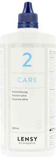 Actual product image Lensy Care 2 Kochsalzlösung (Saline solution Lens solution, 360 ml)