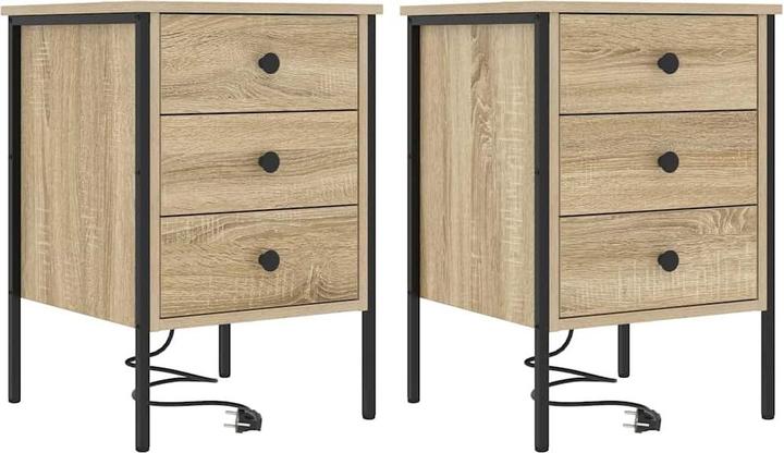 Produktbild vidaXL Bettnachttisch Ablage (41 x 42 x 61 cm)