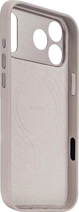 Actual product image Decoded Leather Backcover Apple iPhone 17 Pro Solid Clay (Apple iPhone 17 Pro)