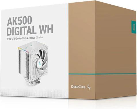Immagine prodotto Deepcool "K Cooler AK500S DIGITAL SE White" (160 mm)