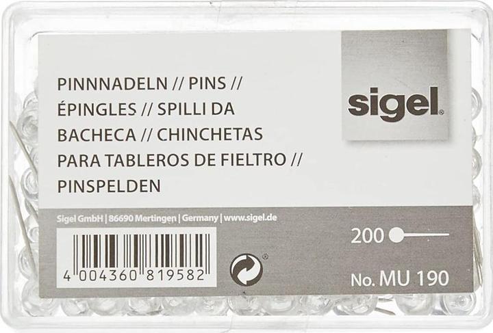 Actual product image Sigel Pin needles (200 pcs., 21 mm)