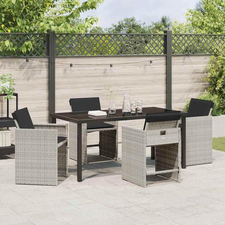 Produktbild vidaXL Garten Essgruppe (160 x 80 x 73 cm)