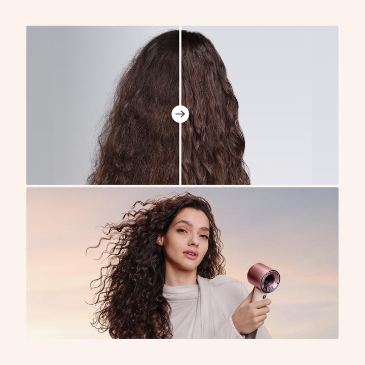 Actual product image Dyson Supersonic Travel Haartrockner Ceramic Pink/Roségold (1220 W)