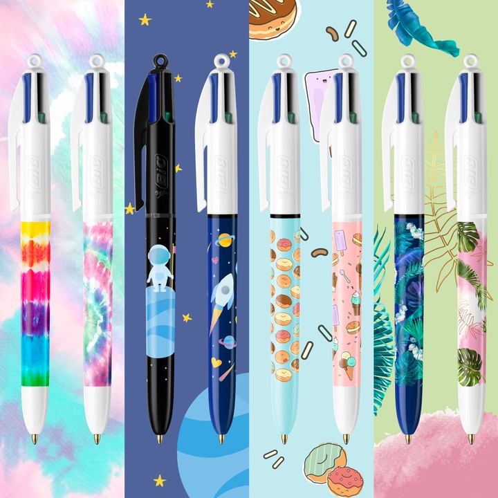 Immagine prodotto Bic Clip per penna a sfera (Multicolore, 8 x)