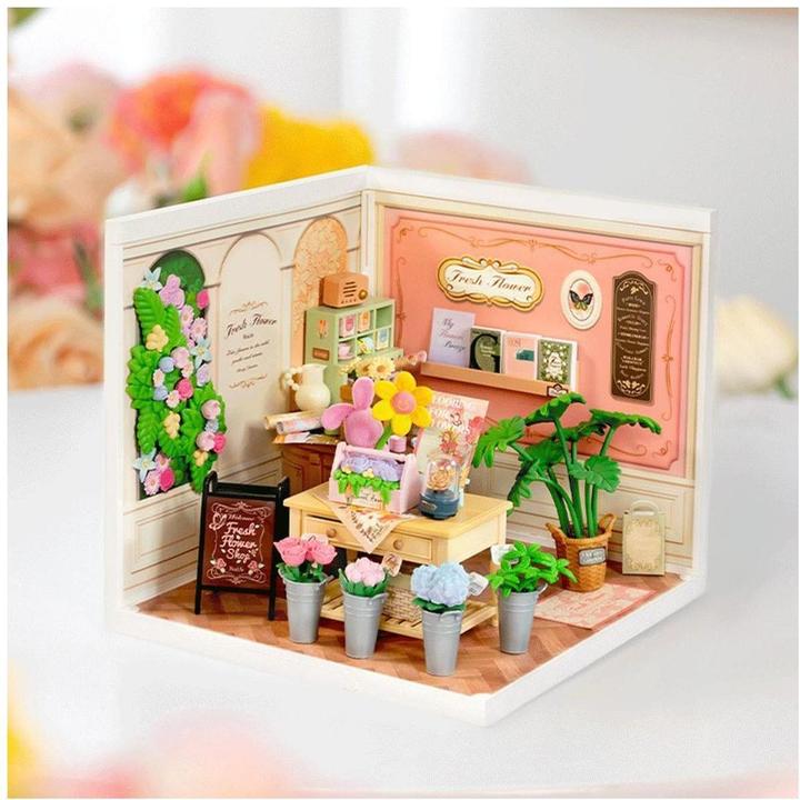 Produktbild Robotime Bausatz Fresh Flower Shop